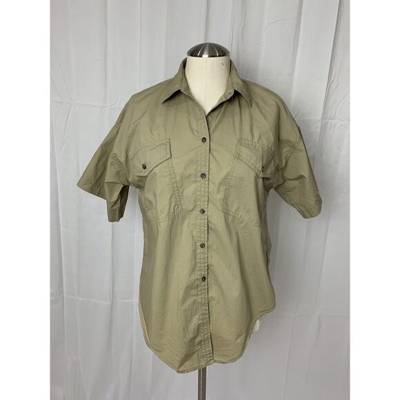 Madewell Woman’s Button-Up Tie Front Camp Shirt Embroidered Floral Pattern S - Picture 2 of 12